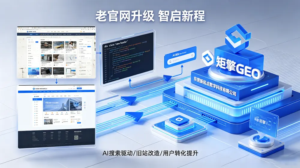 东莞 GEO 优化指南：老官网升级要优先改哪些地方？