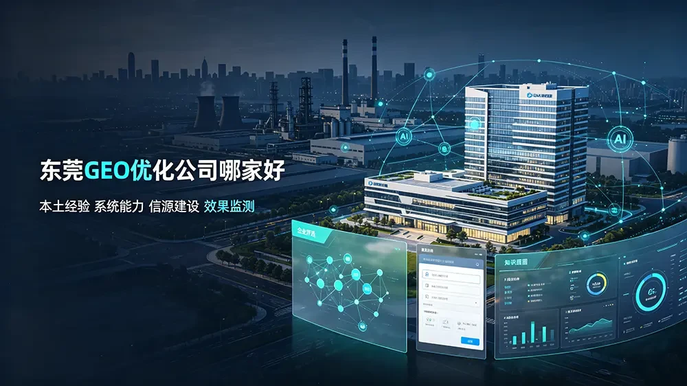 东莞 GEO 优化公司哪家好？5 个维度帮你选到靠谱服务商