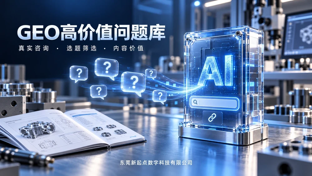 企业GEO内容选题怎么做？把销售咨询整理成高价值问题库