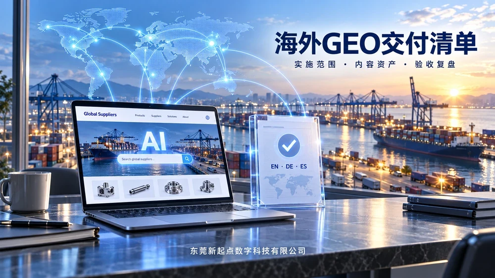 海外GEO优化怎么做？B2B出口企业的实施与交付清单
