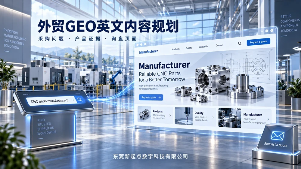 外贸GEO需要建设哪些英文内容？从采购问题到页面规划