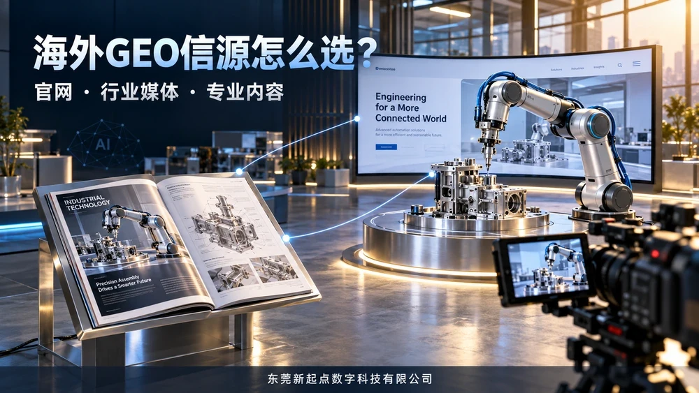 海外GEO内容发布在哪些平台？官网与行业信源怎么分工