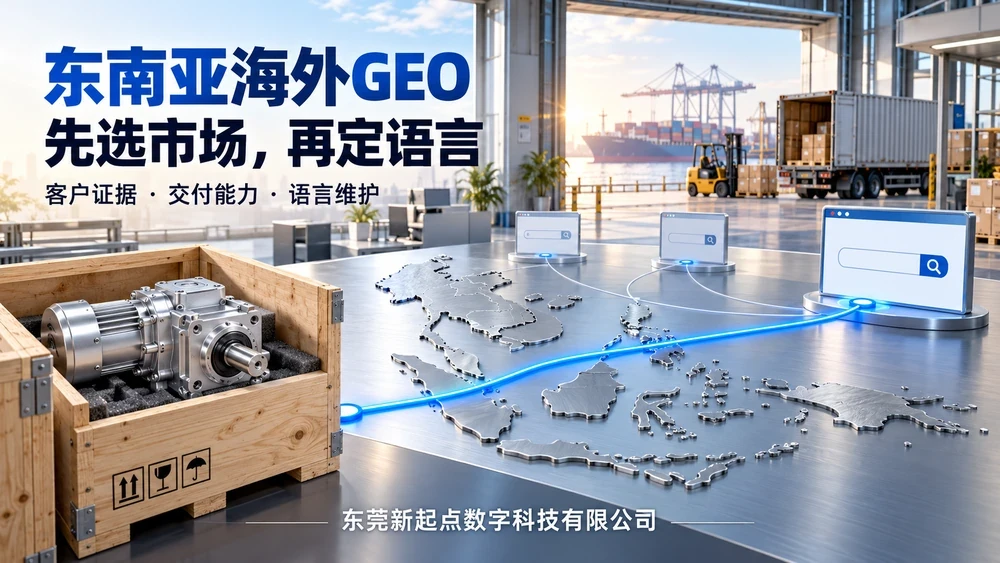 东南亚海外GEO先做哪个国家和语言？企业市场选择方法
